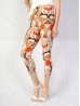 Paisley Print Stretch Capri (One Size)